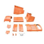 Capotaj complet Fiat U-445 /set (motor in 3 pistoane) cu suport plansa bord - imagine 3