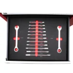 Dulap carucior metalic cu scule 7 sertare 245 piese Breckner Germany - imagine 4