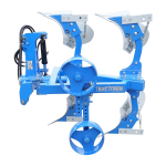 Plug agricol reversibil hidraulic cu 2 trupite, cormane pline - imagine 2