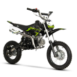 Cross/Enduro 4T XTR 607M, 125cc, transmisie automata, culoare negru/verde