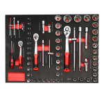 Dulap cu scule echipat 6 sertate 143 piese - imagine 7