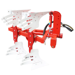 Plug agricol cu 2 trupite reversibil hidraulic, cormane crestate