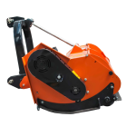 Tocatoare GK200 55-70CP 32 cutite ciocan 800mm 438 kg utilaj agricol - imagine 4