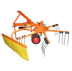 Grebla rotativa tip paianjen cu 6 brate, latime de lucru 1.80m, putere necesara 15-50CP 220Kg - imagine 5