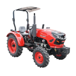 Tractor KONIG 504, 4x4 motor YTO 50CP cu parasolar, roti 6.50-16/11.2-24