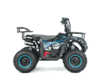 ATV XTR M9, roti 6inch, 50cc, 2 timpi, pornire electromotor, culoare negru/albastru - imagine 3