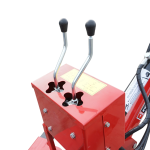 Mini excavator pentru ATV cu motor 15Cp, 420CC pe benzina remorcabil, rotire 360 grade - imagine 6