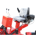 Mini excavator pentru ATV cu motor 15Cp, 420CC pe benzina remorcabil, rotire 360 grade - imagine 7