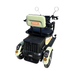 Triciclu electric THOR SXL PRO VERDE 1000W 60V 20AH - imagine 4