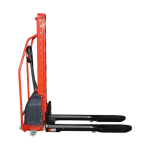 Transpalet semi-electric 1T cu autoincarcare, baterie litiu 12V/50Ah, inaltime ridicare 1300mm - imagine 5