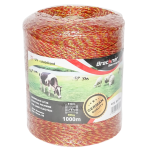 Rola fir galben-rosu fi 2mm. 6x0.15mm 1000M