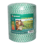 Rola fir verde fluorescent-alb fi 2.5mm 3x0.2mm 1000M