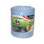 Rola fir alb-albastru fi 3mm 3x0.2mm 500M