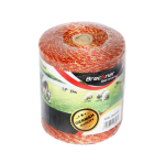 Rola fir galben-rosu fi 2mm insertie metalica 6x0.15mm 500M