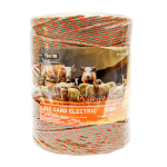 Rola fir portocaliu-verde fi 3mm insertie metalica 3x0.2mm 500M