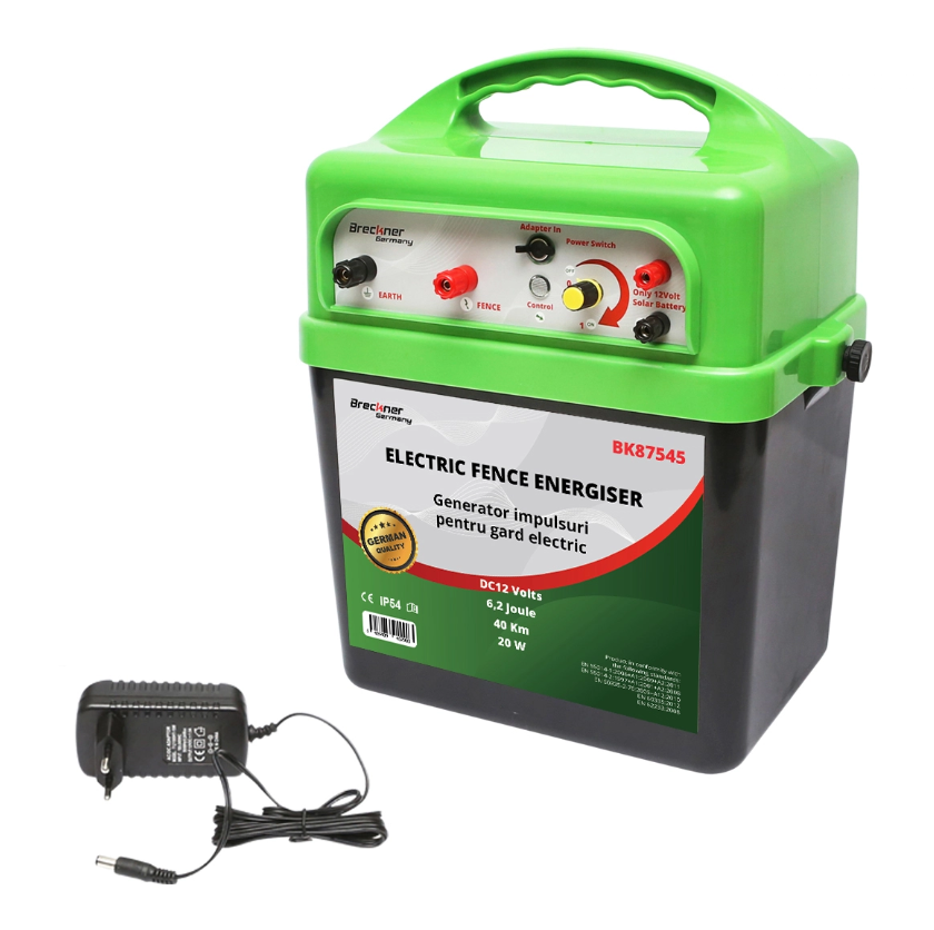 6,2j-1 Aparat generator impulsuri DC 220V/AC 12V 6.2 Joule, 40 km gard electric - imagine 1