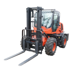 Motostivuitor 3.5T 4x4 OFF ROAD, motor diesel 57CP (42KW), inaltime ridicare 3m, roti 23.5/70-16