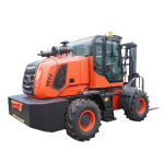 Motostivuitor 3.5T 4x4 OFF ROAD, motor diesel 57CP (42KW), inaltime ridicare 3m, roti 23.5/70-16 - imagine 5