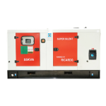 Generator electric trifazic 55KVA, 400V cu motor diesel Ricardo N4100DS-46/46KW