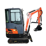Mini excavator 1.4T cu cabina, motor diesel 25CP, rotire 360 grade, adancime sapare 2200mm, capacitate ridicare 350Kg - imagine 6