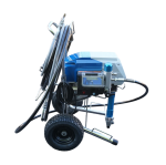 Pompa de vopsit airless profesionala cu piston si motor fara perii 4.5kW, 220V, debit 8.5 L/min, duza 517, presiune maxima 227 bar M85 - imagine 7