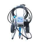 Pompa de vopsit airless profesionala cu piston si motor fara perii 4.5kW, 220V, debit 8.5 L/min, duza 517, presiune maxima 227 bar M85 - imagine 6