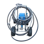 Pompa de vopsit airless profesionala cu piston si motor fara perii 4.5kW, 220V, debit 8.5 L/min, duza 517, presiune maxima 227 bar M85 - imagine 4