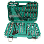 Trusa chei tubulare, hexagonale, priza adanca 4-32mm, chei fixe 8-19mm, biti, torx, hex, spline 218 piese