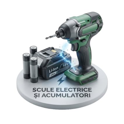 Scule electrice și acumulatori
