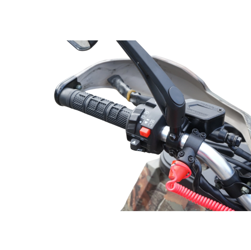 ATV 125cc, 7 CP, 4x2 cu pornire electrica SHARK 125 Camuflaj - imagine 8