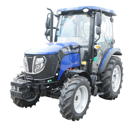 Tractor 50HP 4×4 cu cabina inmatriculabil, aer conditionat, motor Hyundai turbo diesel DM01 LOVOL M504