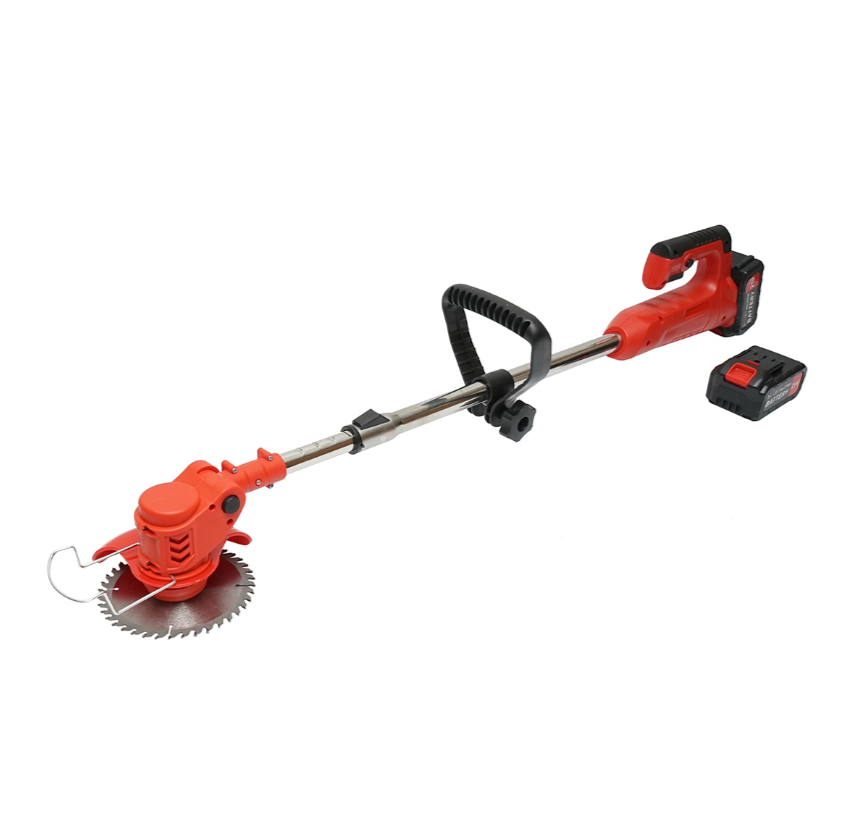 Motocoasa electrica extensibila 850W, 2 baterii litiu 21V/3000 mAh, viteza 18000 r/min accesorii incluse - imagine 3